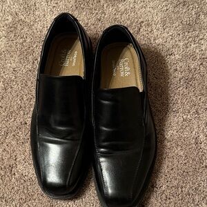croft & barrow Men's Classic Black Slip-Ons. Size 11